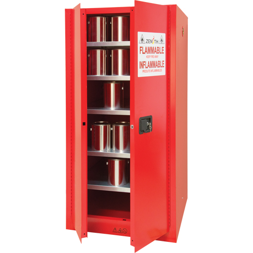 Paint/Ink Cabinet, 96 gal., 5 Shelves FMT Sales Ltd