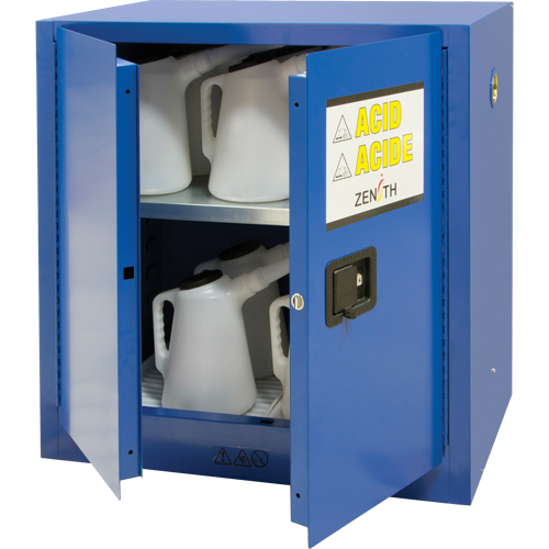 Corrosive Liquids Cabinet, 22 gal., 35" x 35" x 22" FMT Sales Ltd