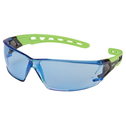 Z2500 Series Safety Glasses, Blue Lens, Anti-Scratch, ANSI Z87+/Meets/Exceeds CSA Z94.3 FMT Sales Ltd