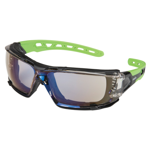 Z2500 Series Safety Glasses with Foam Gasket, Indoor/Outdoor Mirror Lens, Anti-Scratch, ANSI Z87+/Meets/Exceeds CSA Z94.3 FMT Sales Ltd