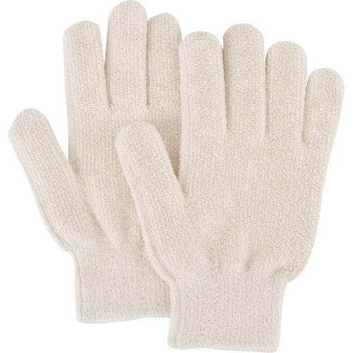 Heat-Resistant Gloves, Terry Cloth, Large, Protects Up To 212° F (100° C) FMT Sales Ltd