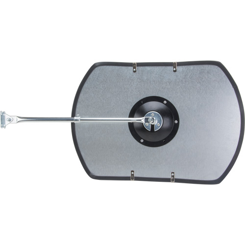Roundtangular Convex Mirror with Telescopic Arm, 12" H x 18" W, Indoor/Outdoor FMT Sales Ltd