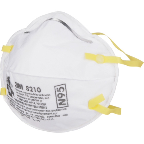 Respirateurs contre les particules 8210, N95, Certifi&eacute; NIOSH FMT Sales Ltd