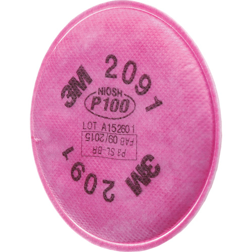 Pr&eacute;filtres pour respirateurs s&eacute;rie 2000, Filtre contre les particules, Filtre P100 FMT Sales Ltd