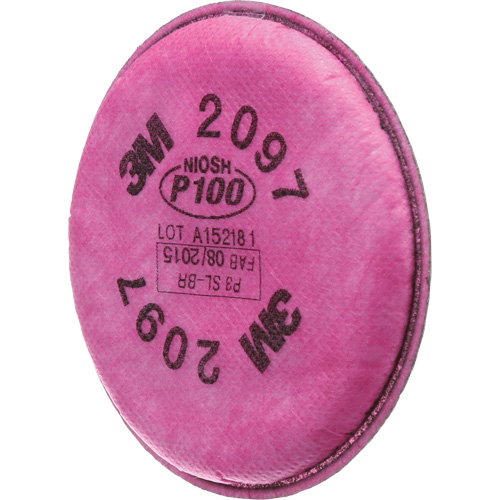 Pr&eacute;filtres pour respirateurs s&eacute;rie 2000, Filtre contre les particules, Vapeurs organiques/P100 FMT Sales Ltd