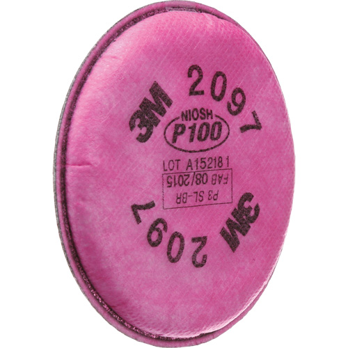 Pr&eacute;filtres pour respirateurs s&eacute;rie 2000, Filtre contre les particules, Vapeurs organiques/P100 FMT Sales Ltd