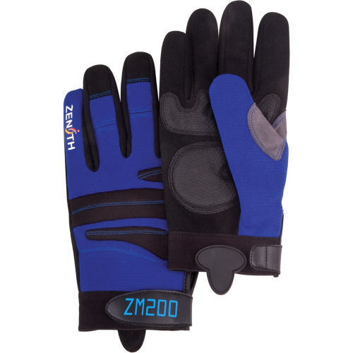 Gants pour m&eacute;canicien ZM200, Paume Synth&eacute;tique, Taille Moyen FMT Sales Ltd