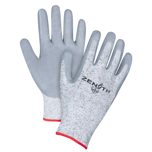 Gants &eacute;lastiques sans coutures r&eacute;sistants &agrave; la coupe, Taille Petit/7, Calibre 13, Rev&ecirc;tement Nitrile, Enveloppe en PEHP, ANSI/ISEA 105 niveau 2/EN 388 niveau 3 FMT Sales Ltd