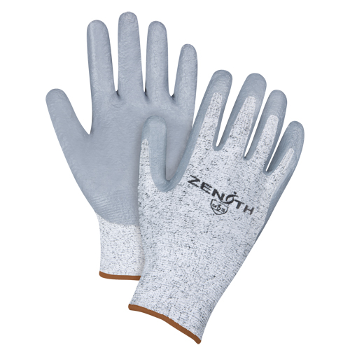 Gants &eacute;lastiques sans coutures r&eacute;sistants &agrave; la coupe, Taille Grand/9, Calibre 13, Rev&ecirc;tement Nitrile, Enveloppe en PEHP, ANSI/ISEA 105 niveau 2/EN 388 niveau 3 FMT Sales Ltd