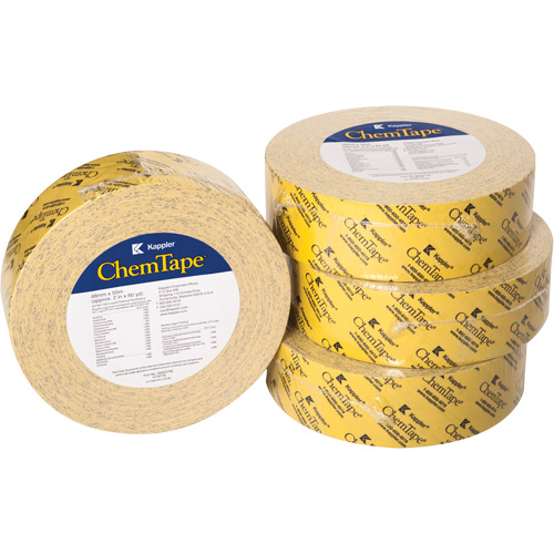 ChemTape&reg; Chemical-Resistant Tape, 50.8 mm (2") x 50 m (164'), Yellow FMT Sales Ltd