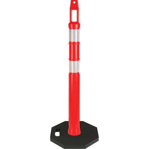 Premium Delineator Post, 42" H, Orange FMT Sales Ltd