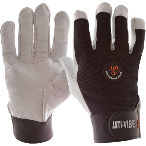 Gants antivibrations Air Glove, Taille Moyen, Paume Cuir perl&eacute; FMT Sales Ltd