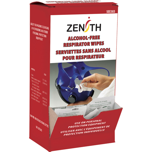 Lingettes nettoyantes pour respirateurs et EPI, Lingettes FMT Sales Ltd