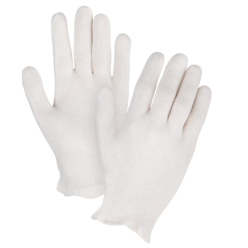 Mediumweight Inspection Gloves, Poly/Cotton, Hemmed Cuff, Men's FMT Sales Ltd