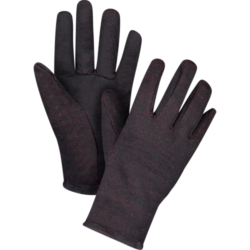 Gants de jersey, Grand, Brun, Molleton rouge, &agrave; enfiler FMT Sales Ltd