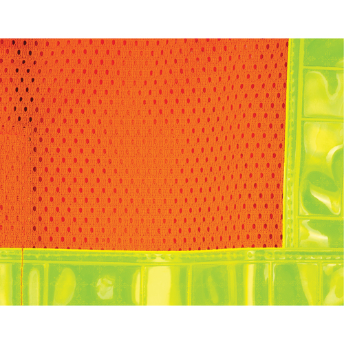 Veste de s&eacute;curit&eacute; pour la circulation d&eacute;tachable en cinq points, Orange haute visibilit&eacute;, Moyen, Polyester FMT Sales Ltd