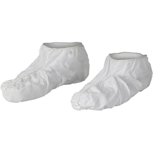 KleenGuard A40 Shoe Covers, Medium, Vinyl, White FMT Sales Ltd