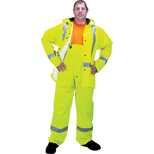 Imperm&eacute;able pour la circulation de premi&egrave;re qualit&eacute; RZ900, Polyester/PVC, Moyen, Jaune lime FMT Sales Ltd
