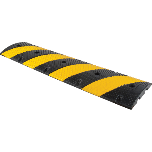 Speed Bump, Rubber, 4' L x 11-3/4" W x 2" H FMT Sales Ltd