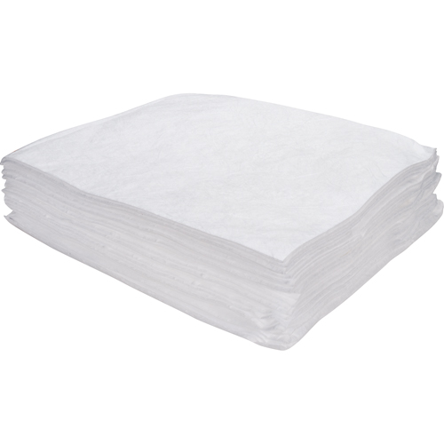 Premium Meltblown Sorbent Pads, Oil Only, 15" x 17", 8 gal. Absorbancy FMT Sales Ltd