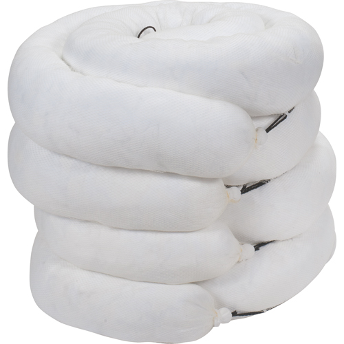 Barrage absorbant, Huile seulement, 10' lo x 8" la, Absorption 40 gal., 4 /pqt FMT Sales Ltd