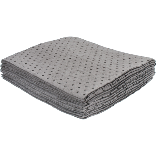 Premium Bonded Sorbent Pads, Universal, 15" x 17", 8 gal. Absorbancy FMT Sales Ltd