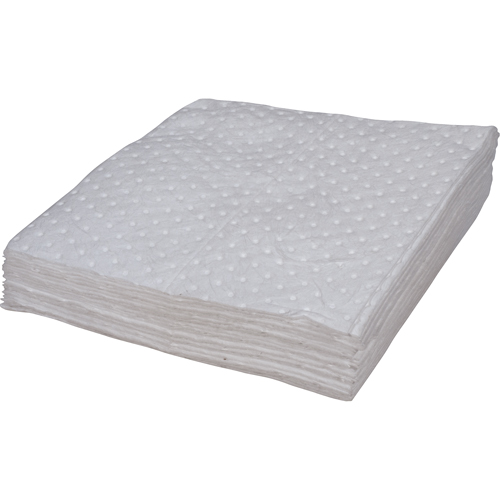 Premium Bonded Sorbent Pads, Oil Only, 15" x 17", 8 gal. Absorbancy FMT Sales Ltd