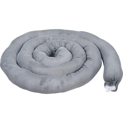 Remblais tubulaires absorbants, Universel, Absorption 40 gal., 3" la x 10' lo, Pqt de 10 FMT Sales Ltd