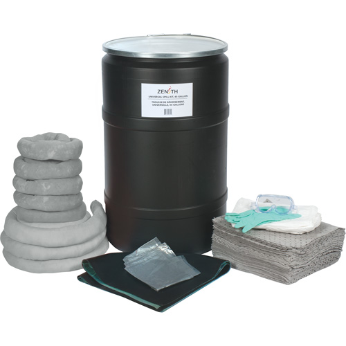 Spill Kit, Universal, Drum, 55 US gal. Absorbancy FMT Sales Ltd