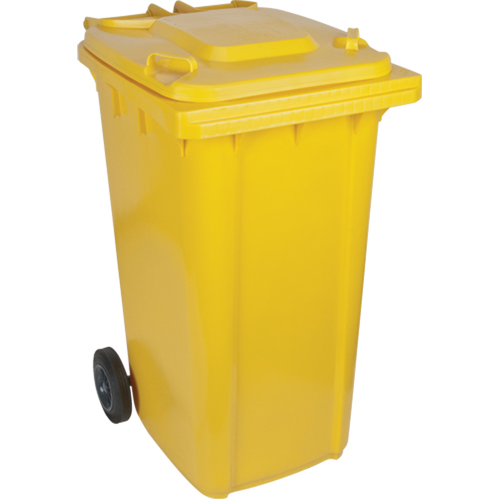Yellow Mobile Container, Polyurethane, 63 Gallons/63 US gal. FMT Sales Ltd