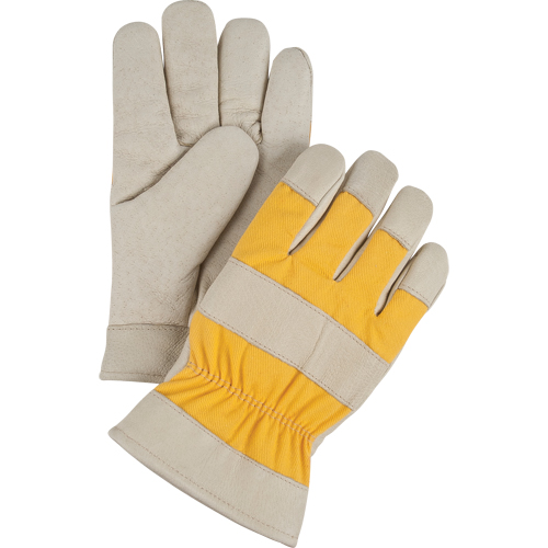 Gants de travail doubl&eacute;s pour l'hiver de premi&egrave;re qualit&eacute;, 2T-Grand, Paume en Cuir fleur de porc, Doublure en Molleton de mousse FMT Sales Ltd