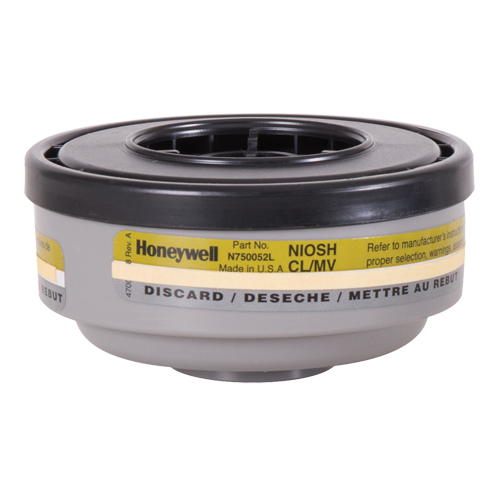 North&reg; N Series Respirator Cartridges, Gas/Vapour Cartridge, Mercury Vapour/Chlorine Gas FMT Sales Ltd