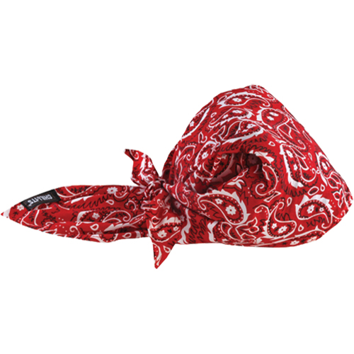 Bandeaux en triangle 6710CT de refroidissement en tissu de serviette Chill-Its, Rouge FMT Sales Ltd