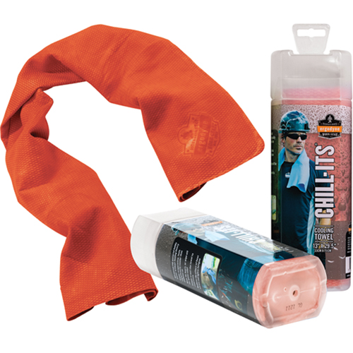 Serviettes de refroidissement 6602 Chill-Its, Orange haute visibilit&eacute; FMT Sales Ltd