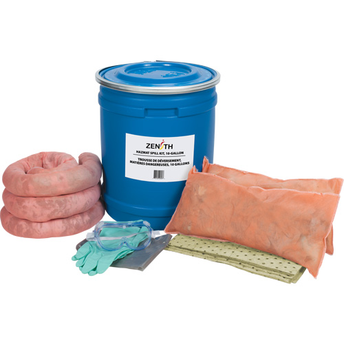 Truck Spill Kit, Hazmat, Drum, 10 US gal. Absorbancy FMT Sales Ltd