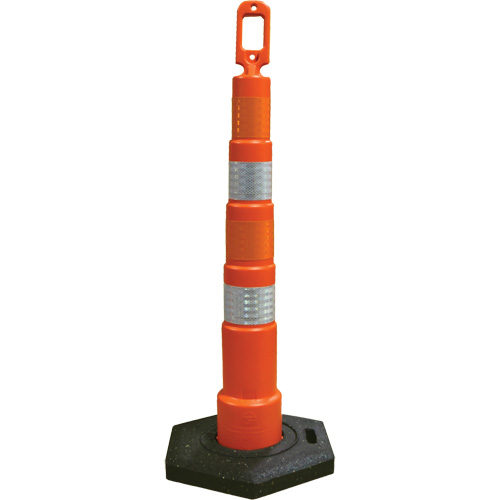D&eacute;lin&eacute;ateurs de d&eacute;viation Grip N Go, Hauteur 49", Orange FMT Sales Ltd