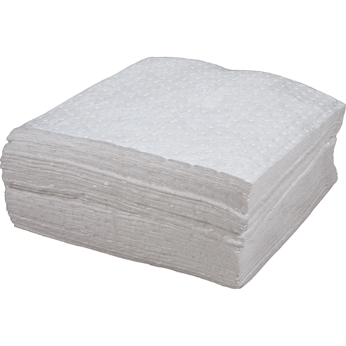 Premium Bonded Sorbent Pads, Oil Only, 15" x 18", 30 gal. Absorbancy FMT Sales Ltd