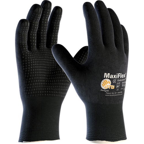 Gants ATG MaxiFlex Endurance 34-8745, 7/Petit, R&ecirc;vetement Mousse de nitrile, Calibre 15, Enveloppe en Nylon FMT Sales Ltd