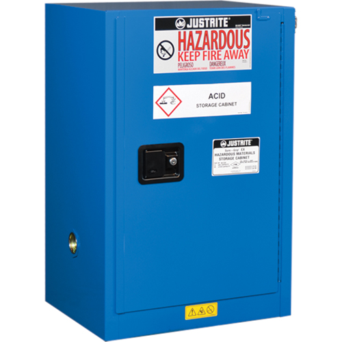 Armoires compactes doubl&eacute;es pour rangement de mati&egrave;res dangereuses Chem-Cor, 12 gal., 23,25" x 35" x 18" FMT Sales Ltd