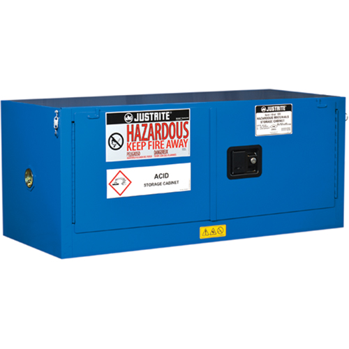 Armoires empil&eacute;es doubl&eacute;es pour rangement de mati&egrave;res dangereuses Chem-Cor, 12 gal., 43" x 18" x 18" FMT Sales Ltd