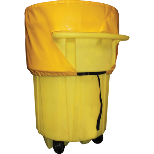 Couvercle en poly pour les surconteneurs avec roues de 95 gallons FMT Sales Ltd
