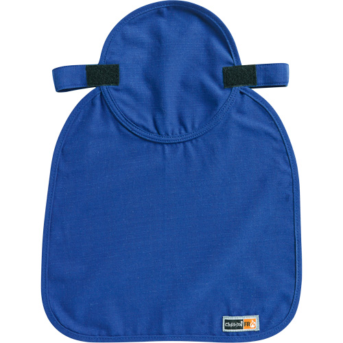 Tampon et voile pour le cou refroidissants et ignifug&eacute;s pour casque de s&eacute;curit&eacute; Chill-Its 6717FR, Bleu FMT Sales Ltd