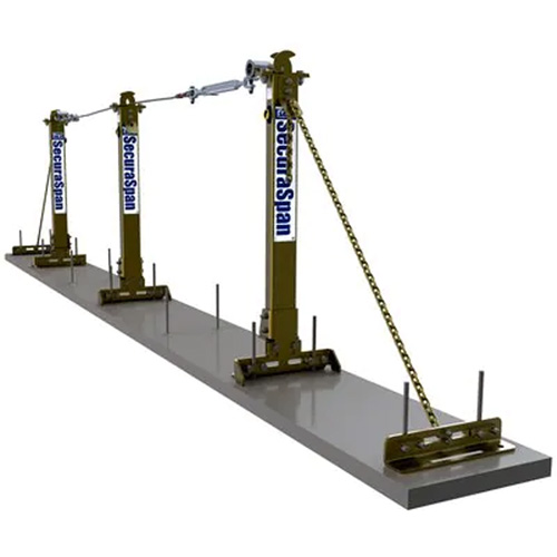 SecuraSpan Loop Rebar Horizontal Lifeline System FMT Sales Ltd