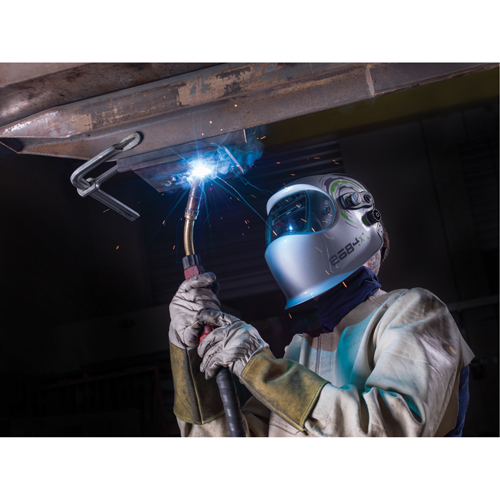 e684 Welding Helmets, 3.94" L x 1.97" W View Area, 4/5 - 13 Shade Range, Silver FMT Sales Ltd