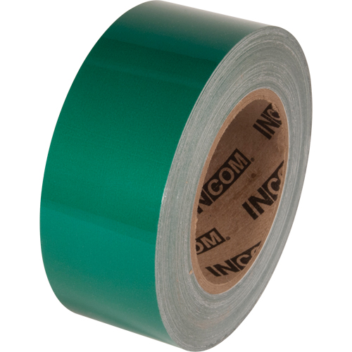 Tuff Mark&reg; Floor Marking Tape, 3" x 100', Polyester, Green FMT Sales Ltd