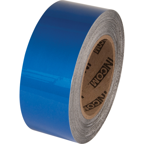 Tuff Mark&reg; Floor Marking Tape, 4" x 100', Polyester, Blue FMT Sales Ltd