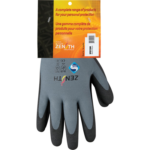 ZX-30° Premium Coated Gloves, 8/Medium, PVC Coating, 15 Gauge, Nylon Shell FMT Sales Ltd