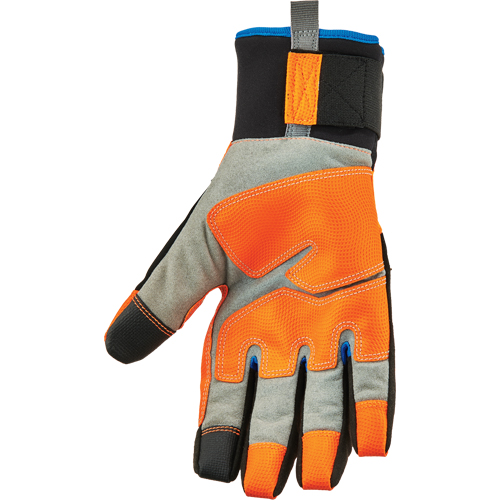 Gants utilitaires thermiques haute visibilit&eacute; performants et &eacute;tanches ProFlex 818WP, Paume Polyur&eacute;thane, Taille Petit FMT Sales Ltd