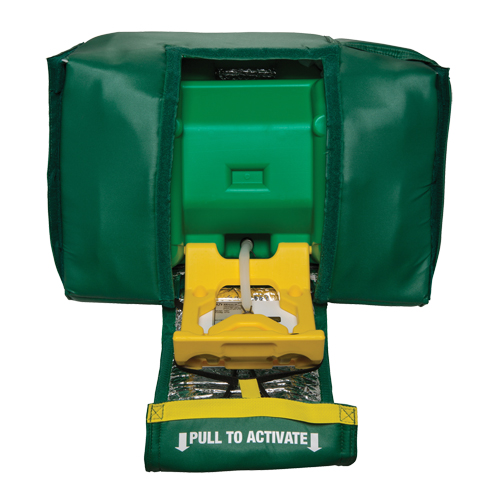 Tempered Portable Eyewash, Gravity-Fed, 9 gal. Capacity, Meets ANSI Z358.1 FMT Sales Ltd