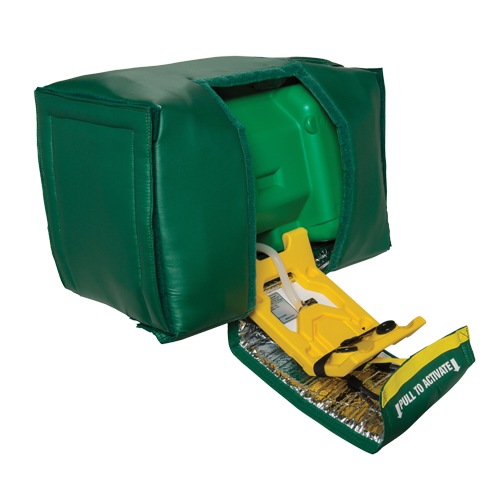 Tempered Portable Eyewash, Gravity-Fed, 9 gal. Capacity, Meets ANSI Z358.1 FMT Sales Ltd